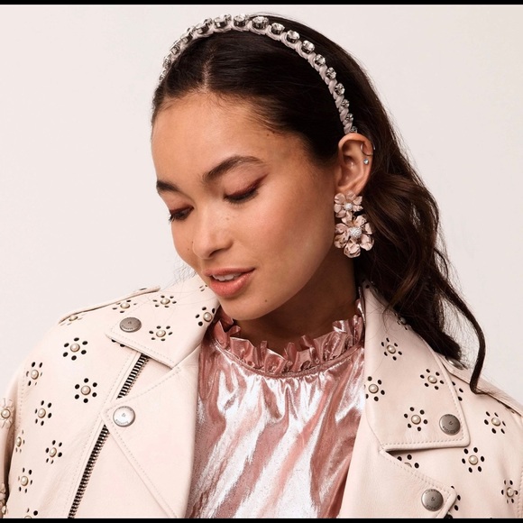 LELE SADOUGHI GRADUATED CRYSTAL HEADBAND - Picture 2 of 7